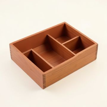 Slate Arc Empty Pantry Drawer Organizer Insert - Terracotta (synthetic illustration; no displayed measurements)