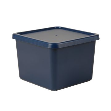 Cove Crossing Closed Outdoor Storage Box - Navy