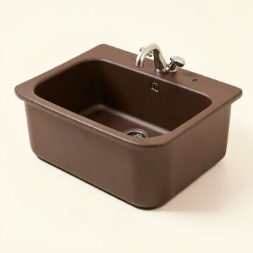 Alcott 25 '' L X 22 '' W X 8-5/8 '' Under-Mount (synthetic illustration; no displayed measurements)