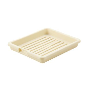 Wren Arc Empty Under-Desk Cable Tray - Cream