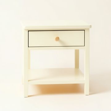 Lake Edge Nightstand - Ivory (synthetic illustration; no displayed measurements)
