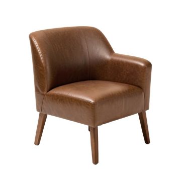 Glinda Arm Chair In Walnut