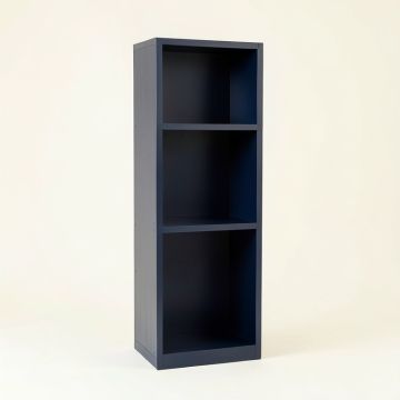 Olive Branch Narrow Cubby Tower - Navy (synthetic illustration; no displayed measurements)