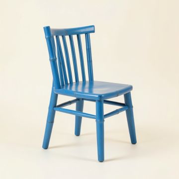 Heath Bluff Small Chair - Blue (synthetic illustration; no displayed measurements)