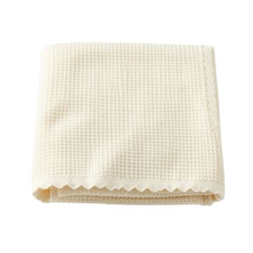Linden Edge Bath Towel - Cream