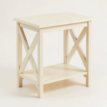 Cove Bluff Side Table - Cream (synthetic illustration; no displayed measurements)