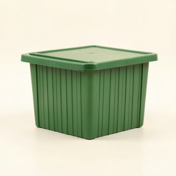 Sage Bluff Closed Outdoor Storage Box - Green (synthetic illustration; no displayed measurements)