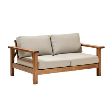 Noor 74 '' Wide Patio Sofa With Cushions