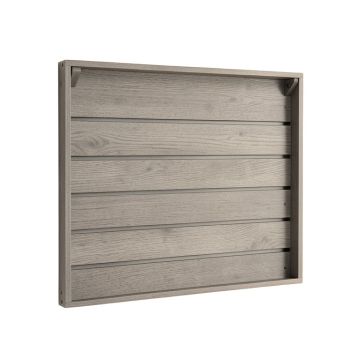 Stone Branch Empty Wall-Mounted Tool Organizer Panel - Gray