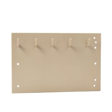 Brook Dale Empty Wall-Mounted Tool Organizer Panel - Beige