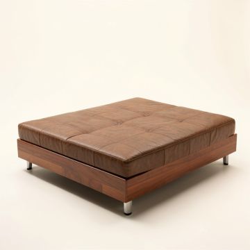 Futon Sofa Bed Faux Leather Futon Couch Convertible Futon Daybed Sleeper Couch (synthetic illustration; no displayed measurements)
