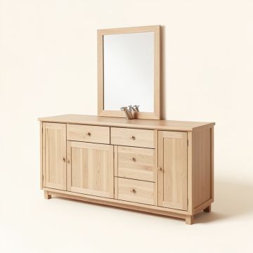 Atencio 54 '' Double Bathroom Vanity Set (synthetic illustration; no displayed measurements)