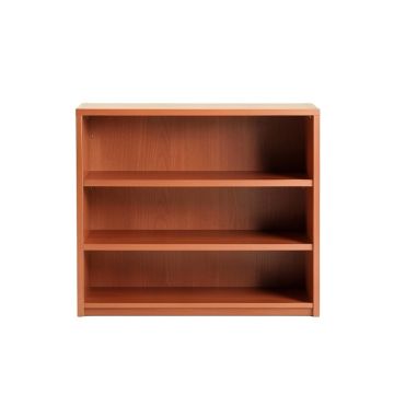 Elm Arc Low Bookcase - Terracotta