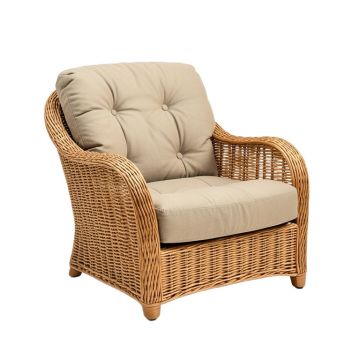 Denver 45 '' Wide Tufted Cotton Slipcovered Papasan Chair