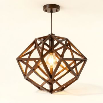 Natarsha 4 - Light Lantern Geometric Chandelier (synthetic illustration; no displayed measurements)