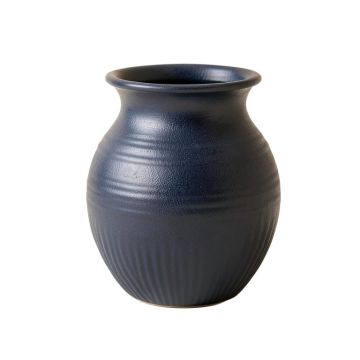 Fern Bridge Empty Decorative Vase - Navy
