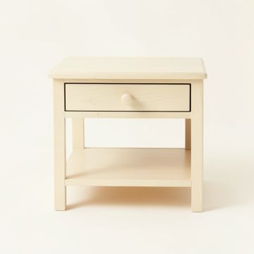 Fern Bend Nightstand - Ivory (synthetic illustration; no displayed measurements)