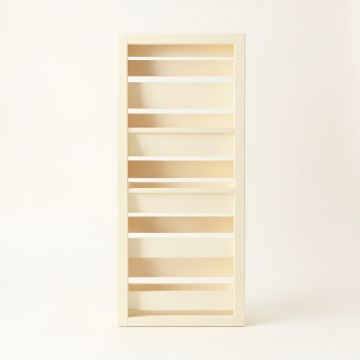Oak Bridge Empty Vertical Garden Frame - Cream (synthetic illustration; no displayed measurements)