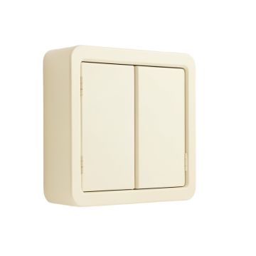 Summit Dell Wall-Mounted Entry Cabinet - Cream