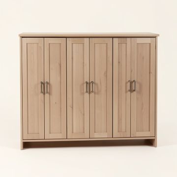 Melnik 6 Door Accent Cabinet (synthetic illustration; no displayed measurements)