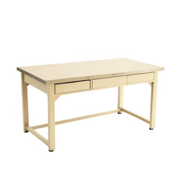 Briar Crest Empty Workshop Workbench - Beige