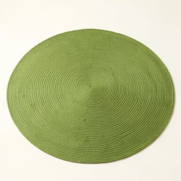 Briar Canyon Round Area Rug - Green (synthetic illustration; no displayed measurements)