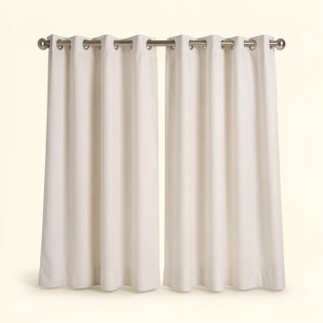Cremont Solid Sheer Grommet Curtain Panels (synthetic illustration; no displayed measurements)