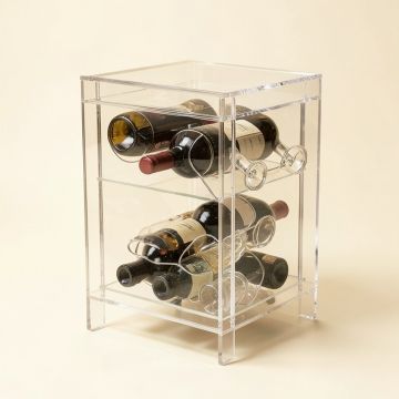 Idris Bar With Wine Storage (synthetic illustration; no displayed measurements)
