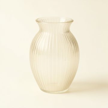 Wren Bend Empty Decorative Vase - Cream (synthetic illustration; no displayed measurements)