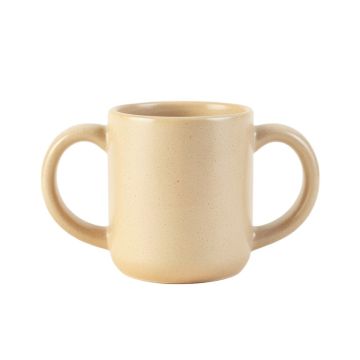 Field Branch Ceramic Mug - Beige