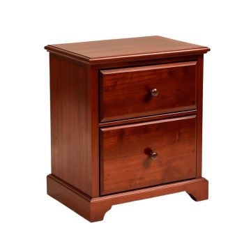 Veasley 2 - Drawer Nightstand In Cherry