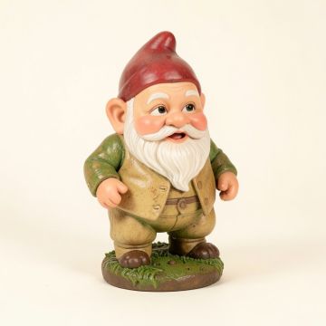Small Gnome Garden Statue (synthetic illustration; no displayed measurements)
