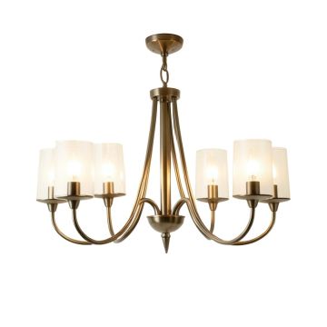 Genovese Candle Style Drum Chandelier