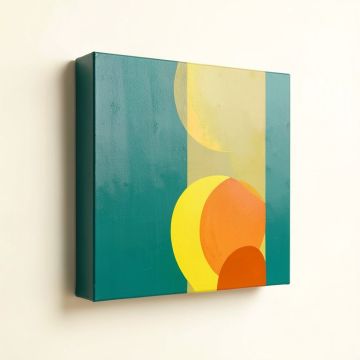 Mid Century Modern I By Becky Thorns - Wrapped Canvas Painting Print (synthetic illustration; no displayed measurements)