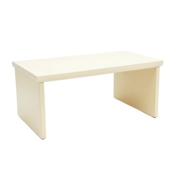 Elm Bluff Desktop Monitor Riser - Ivory