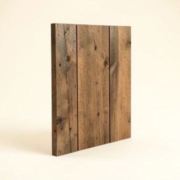 5 '' X 48 '' Reclaimed Solid Wood Wall Paneling (synthetic illustration; no displayed measurements)