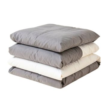 Simply Clean Pleated Duvet Cover Set (synthetic illustration; no displayed measurements)