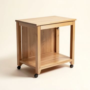 Railey Kitchen Cart Manufactured Wood (synthetic illustration; no displayed measurements)