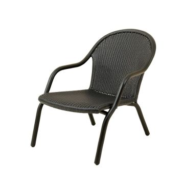 Glen Bend Outdoor Lounge Chair - Black