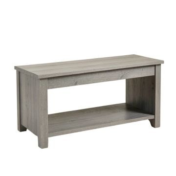 Aspen Dell Indoor Bench - Gray
