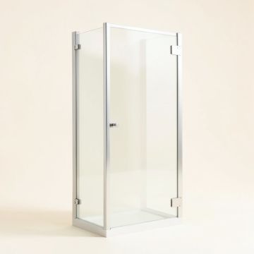 Finesse 59.63 '' X 58.06 '' Bypass Frameless Bath Door (synthetic illustration; no displayed measurements)