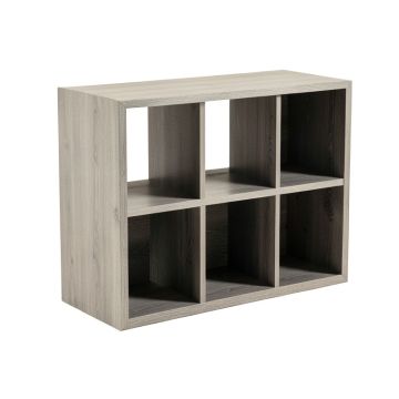 Heath Field Desktop Shelving Unit - Gray