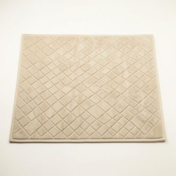 Elm Bridge Bath Mat - Beige (synthetic illustration; no displayed measurements)