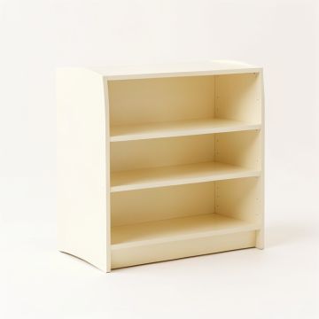 Willow Edge Desktop Shelving Unit - Cream (synthetic illustration; no displayed measurements)