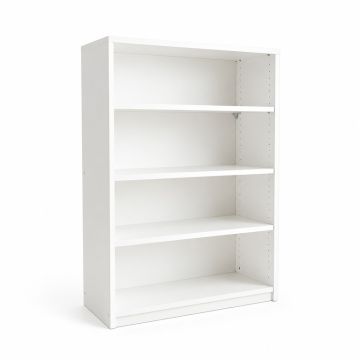 Linden Bend Freestanding Bookcase - White