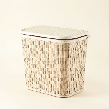 Hill Crest Laundry Hamper - White (synthetic illustration; no displayed measurements)