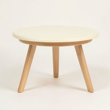 Spruce Arc Patio Table - Cream (synthetic illustration; no displayed measurements)