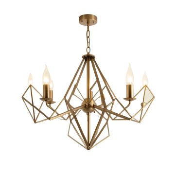 Yoakum 6 - Light Statement Geometric Chandelier