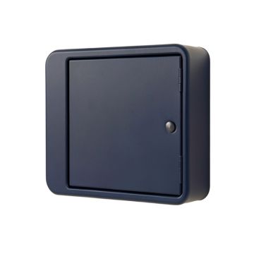 Slate Crossing Wall-Mounted Entry Cabinet - Navy