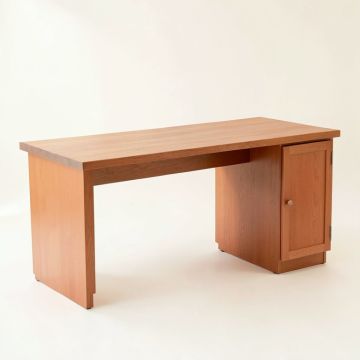 Rowan Bend Empty Workshop Workbench - Terracotta (synthetic illustration; no displayed measurements)